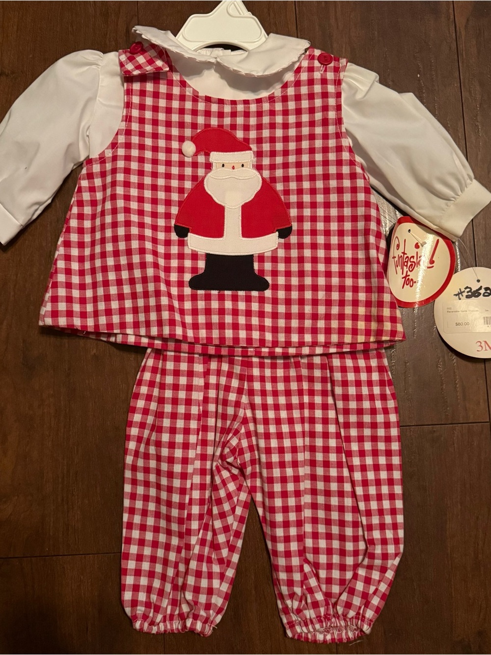 NWT Funtasia Too! Baby Boutique Brand Reversible 2-in-1 Outfit